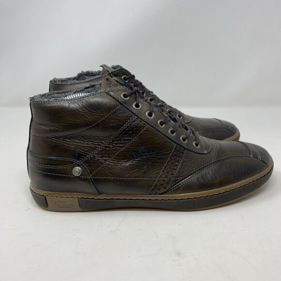 Cycleur De Luxe Boots Mens Size 11 Brown Leather Lined Chukka Ankle Casual main image 9